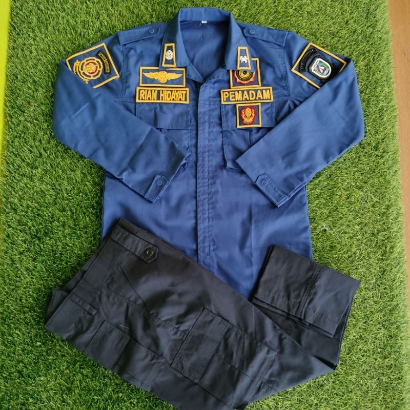 Jual Baju Seragam Damkar Pdl Damkar Pdl Pemadam Shopee Indonesia