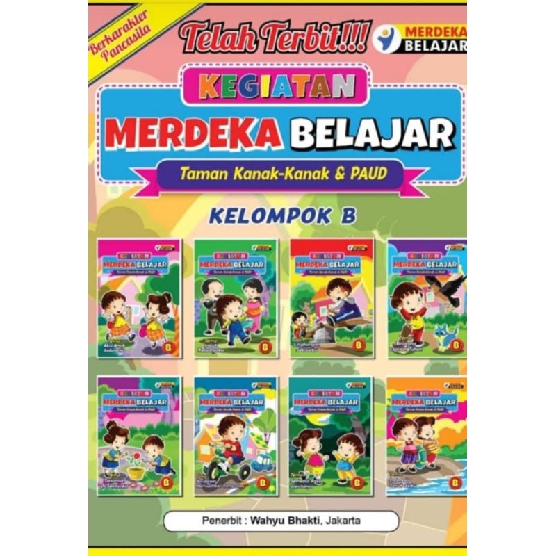 Jual Buku Paket Tematik Tk Dan Paud Edisi Merdeka Belajar Shopee Indonesia 1629