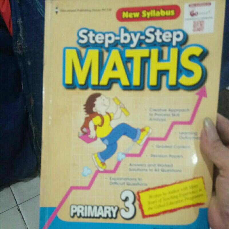 Jual BUKU BEKAS STEP BY STEP MATHS 3. | Shopee Indonesia