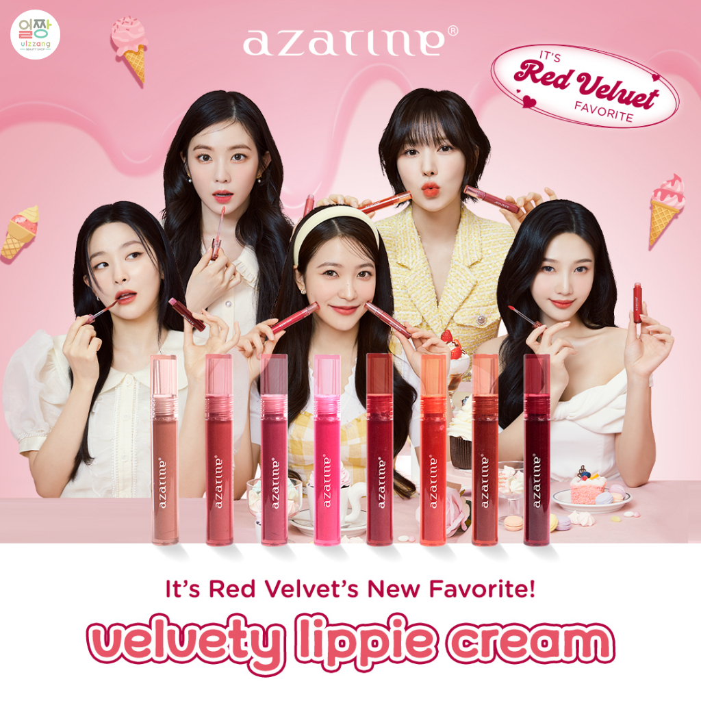 Jual AZARINE Velvety Lip Cream Azarine x Red Velvet Velvety Lippie ...