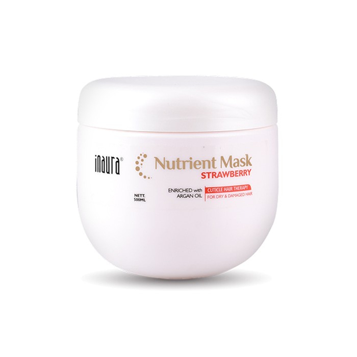 Jual INAURA Nutrient Hair Mask Masker Rambut 500ml | Shopee Indonesia