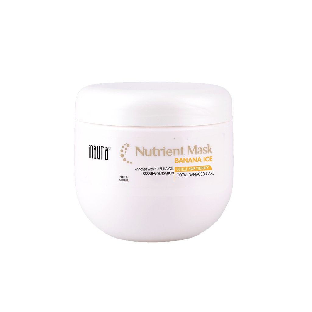 Jual INAURA Nutrient Hair Mask Masker Rambut 500ml | Shopee Indonesia