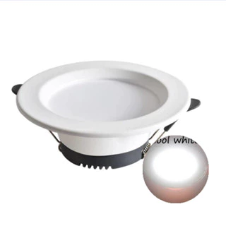 LAMPU Downlight Led Plafon 3 Watt 6 Watt Asli Full Terang 6W Putih | AutoStock