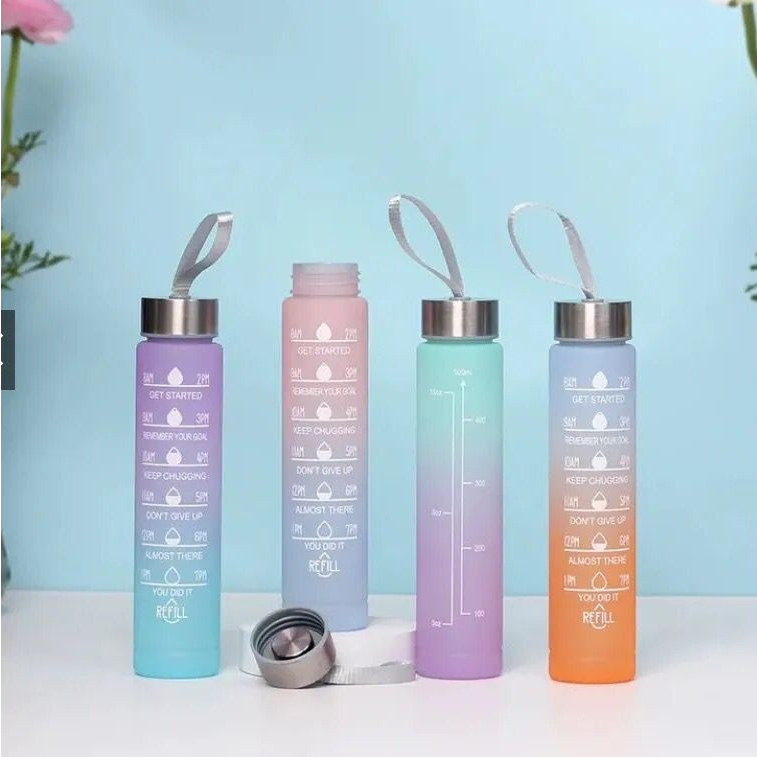 Jual Botol Minum Gradasi 300ml Botol Minum Viral Botol Murah | Shopee ...