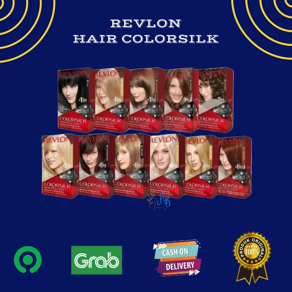 Jual REVLON COLORSILK | HAIR COLOR | CAT RAMBUT | PEWARNA RAMBUT - ABS ...
