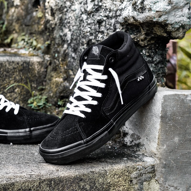 Vans Sk8 Hi Skate ALL Black