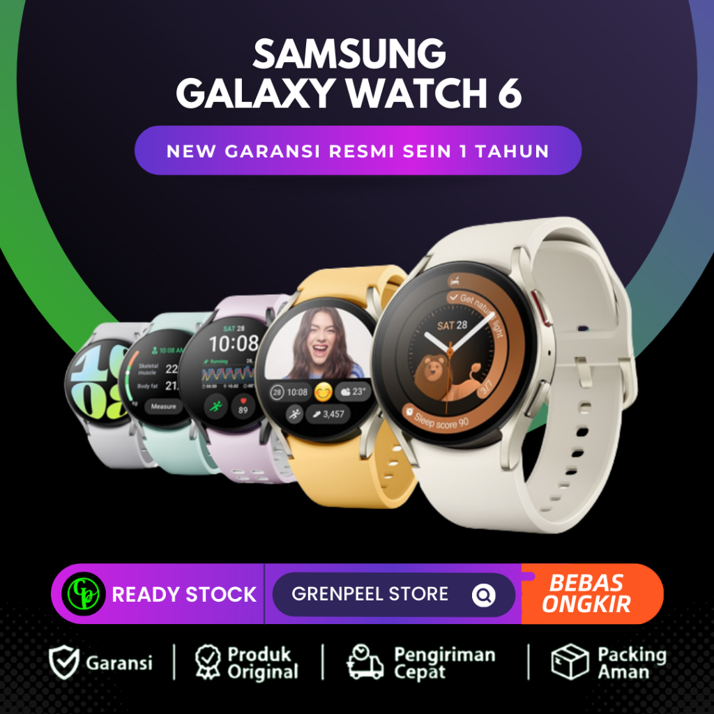 Jual Samsung Galaxy Watch 6 44MM 40MM Garansi Resmi SEIN | Shopee Indonesia