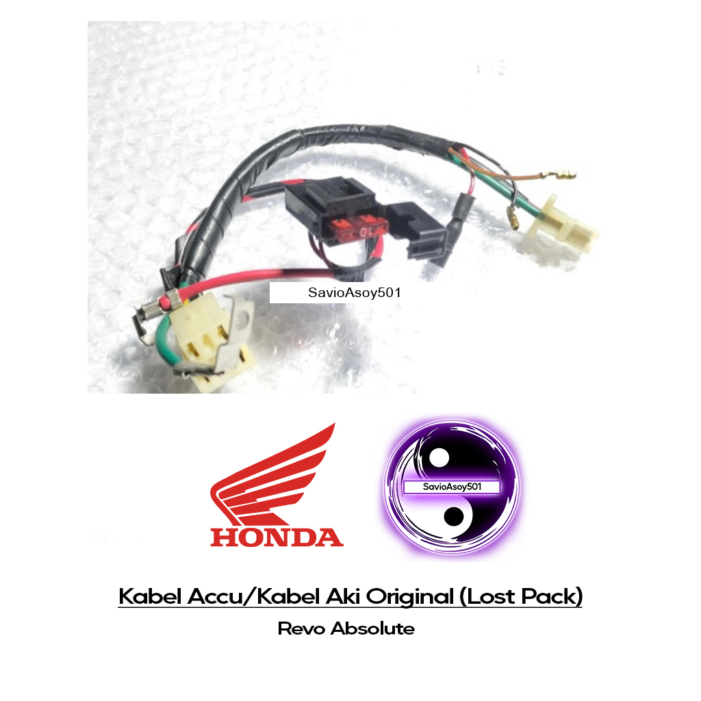 Jual Kabel Accu/Kabel Aki Revo Absolute Original (Lost Pack) | Shopee