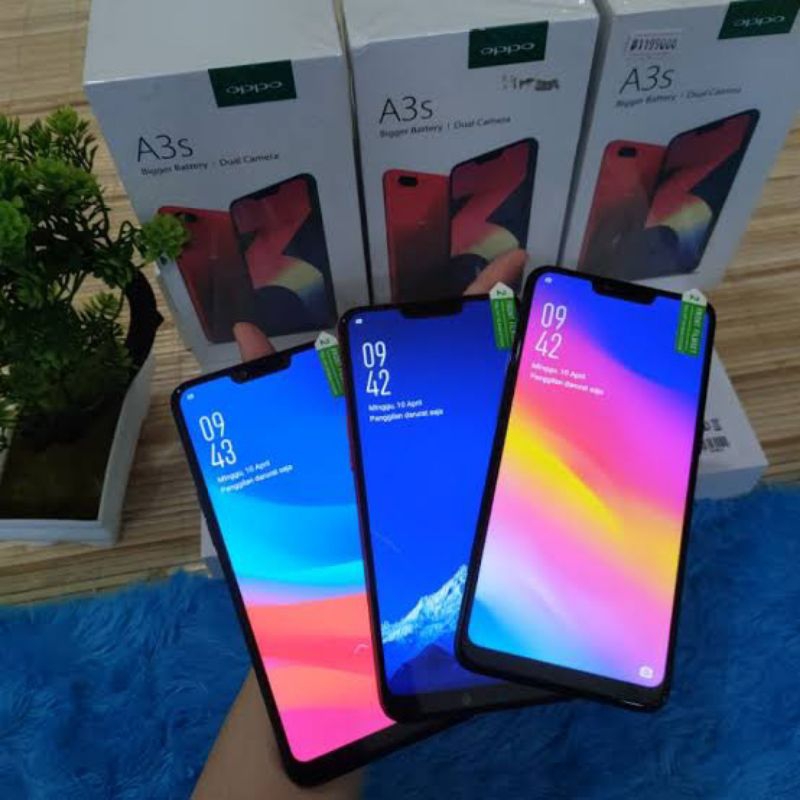 Jual Oppo A3s Batangan Siap Pakai Cocok Untuk Dipakai Sehari² | Shopee ...