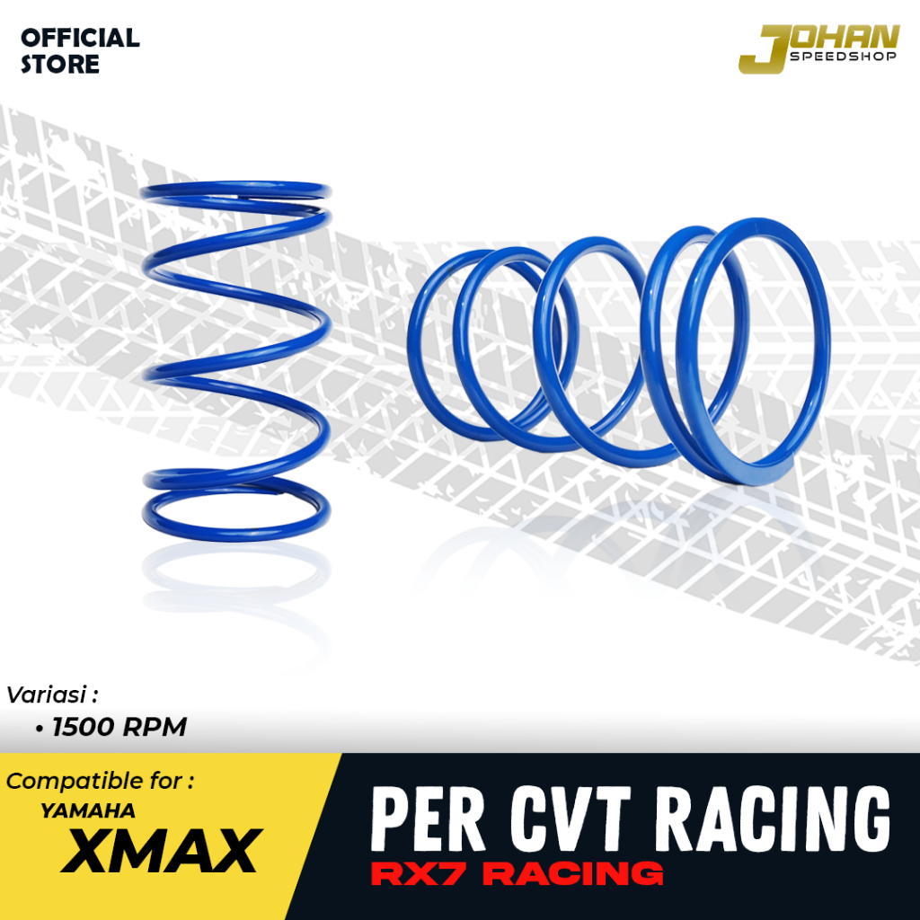 Jual Per Cvt Rx7 Racing Xmax Forza 1500Rpm Johan Garage | Shopee Indonesia