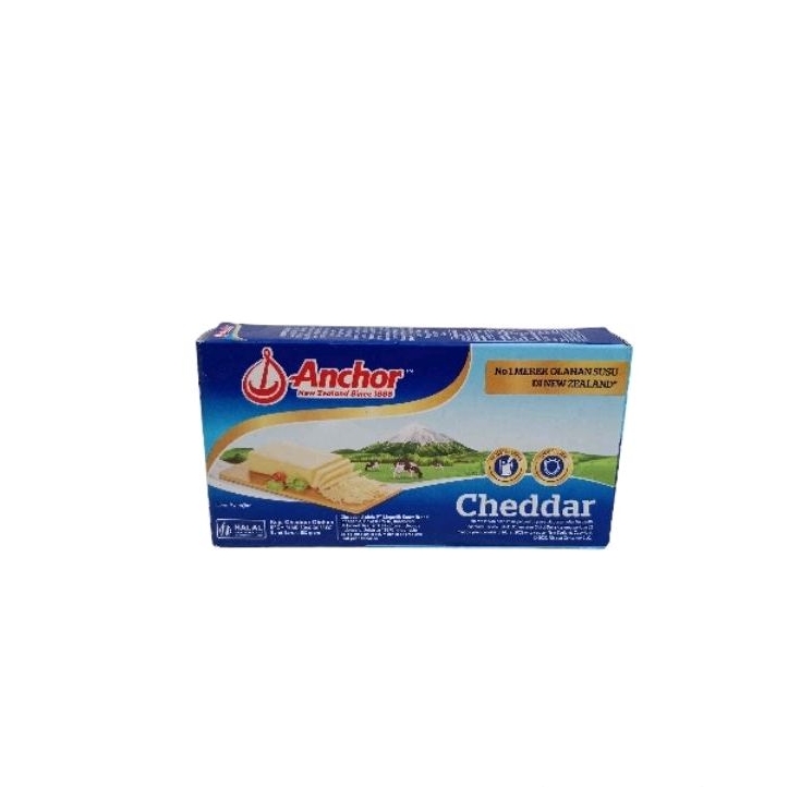 Jual Keju Anchor Cheddar 150g | Shopee Indonesia