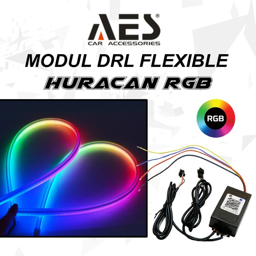 Jual Modul Rgb Led Drl Fleksibel Aes Huracan Shopee Indonesia