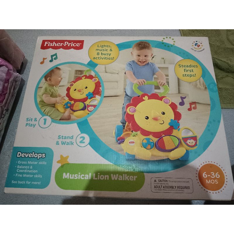 Jual FISHER PRICE MUSICAL LION WALKER NEW Shopee Indonesia
