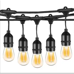 FITTING LAMPU CAFE OUTDOOR 5M 10M 10 FITTING 20FITTING F 10M E27 Fiting Kabel | AutoStock