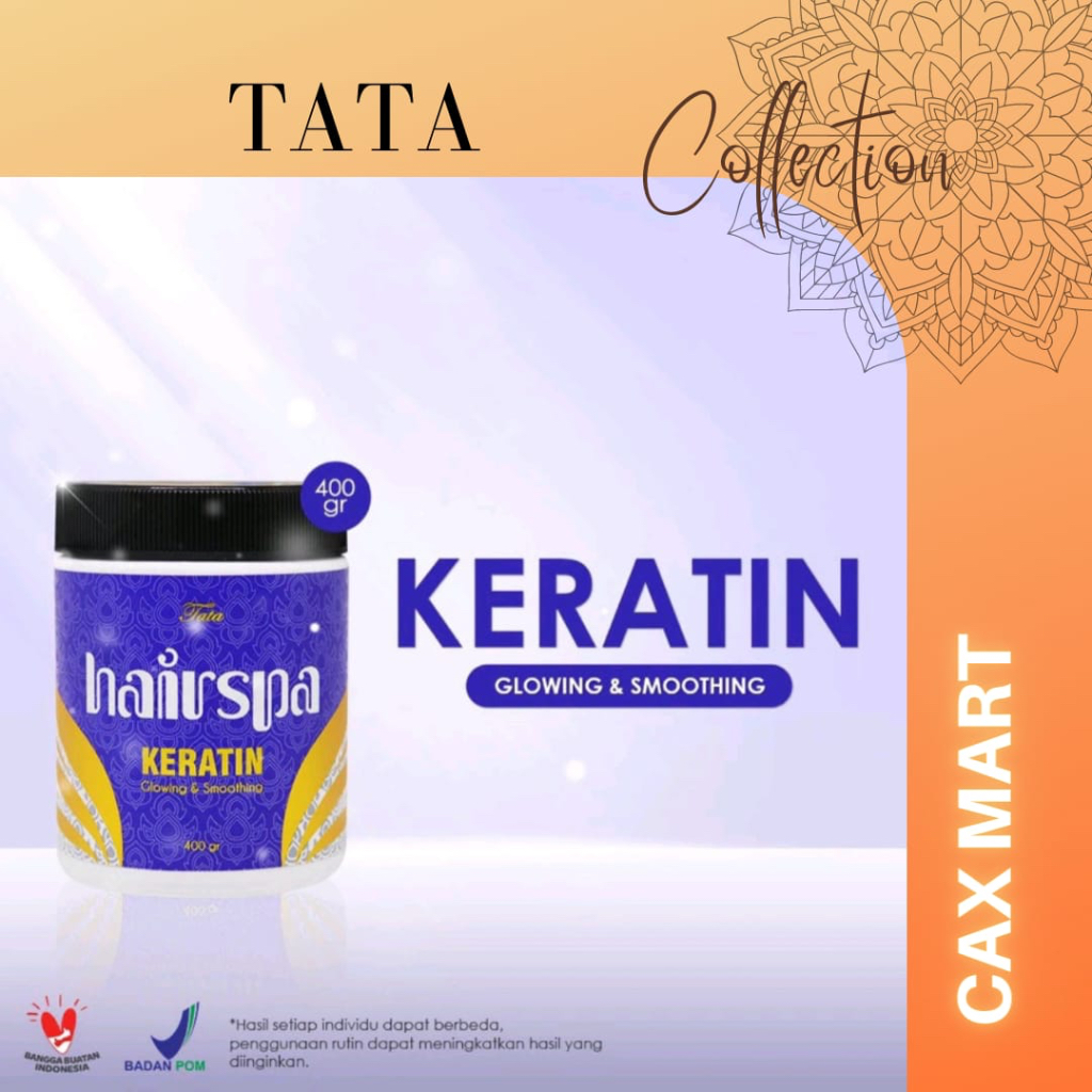 Jual TATA Hair Spa Keratin Glowing & Smoothing 400gr | Shopee Indonesia