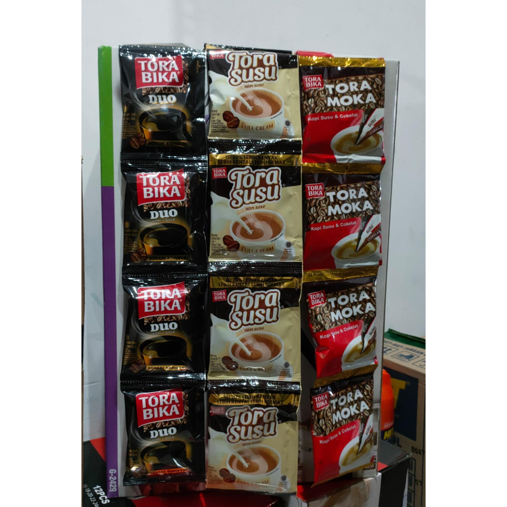 Jual (PAKET 2 RENCENG) KOPI TORABIKA MOKA/SUSU/DUO Kemasan Sachet Isi ...