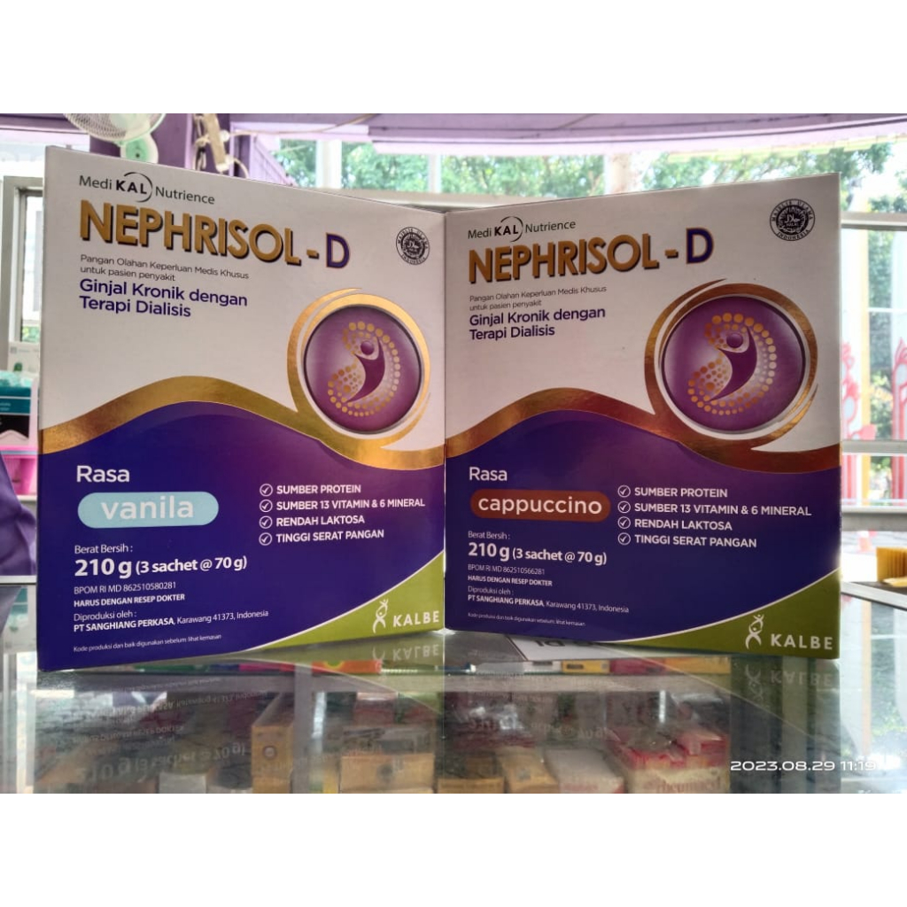 Jual SUSU NEPHRISOL -D 210GR untuk mengatasi gangguan ginjal dialisis ...