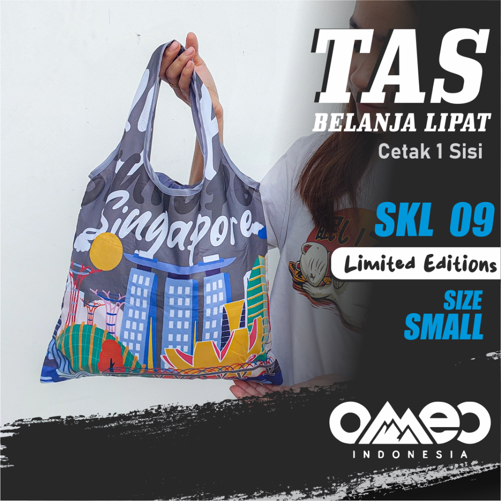 Jual Shopping Bag Lipat Tas Belanja Lipat Totebag Lipat Singapore Size