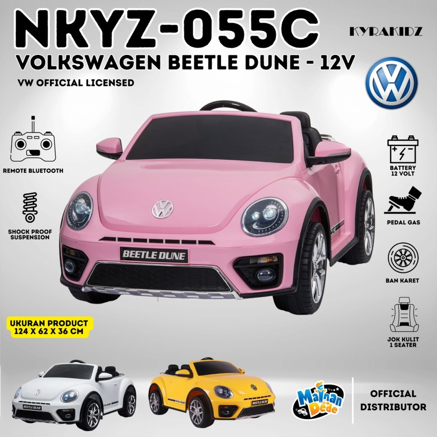 Volkswagen Beetle Dune Montable Beetle Rosa Carro Montable