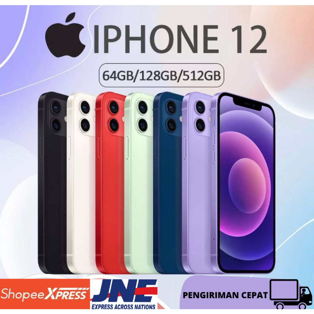 Jual iPhone 12 256GB/128GB/64GB 100% Original Second , Kondisi Mulus