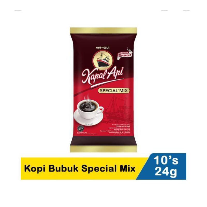 Jual Kapal Api Kopi Bubuk Special Mix X G Shopee Indonesia