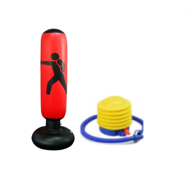 Jual Samsak Tinju Berdiri Standing Dewasa Model Tiup Bahan PVC 160 cm ...