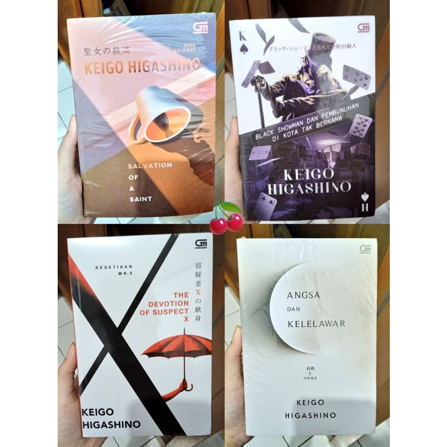 Jual [READY STOCK] Novel Buku Keigo Higashino New (Sealed) | Shopee ...