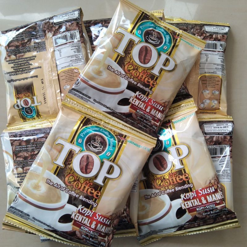 Jual Top Skm Kopi Top Coffee Skm Susu Kental And Manis Top Kopi Renceng Isi 12 Sachet 