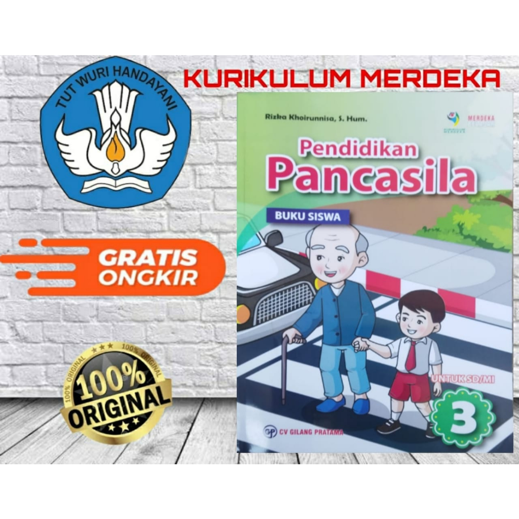 Jual Buku Siswa PPKN Pendidikan Pancasila untuk Siswa SD/MI Kelas 3 ...