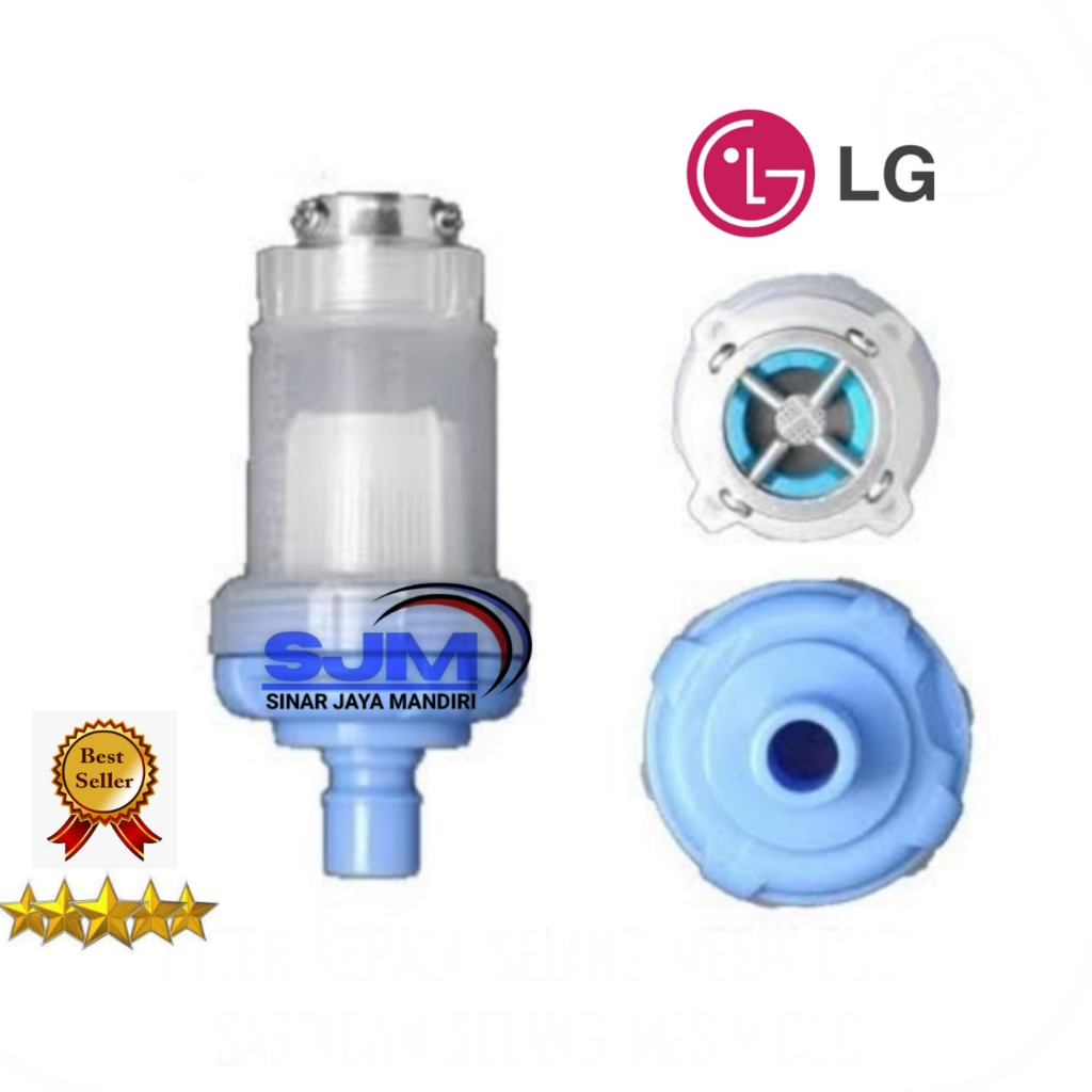 Jual Saringan Filter Kran Selang Inlet Masuk Air Mesin Cuci LG | Shopee ...
