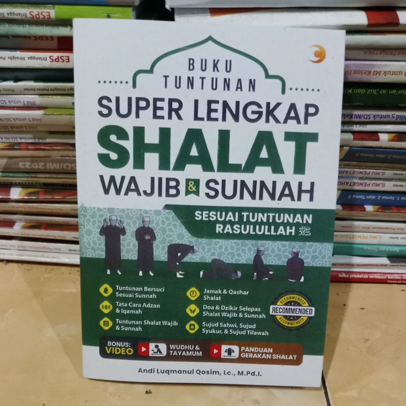 Jual BUKU TUNTUNAN SUPER LENGKAP SHALAT WAJIB & SUNAH SESUAI TUNTUNAN ...