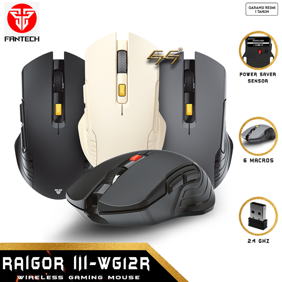 Jual Fantech Raigor Gen Iii Wg Wg R Mouse Gaming Wireless Raigor Iii