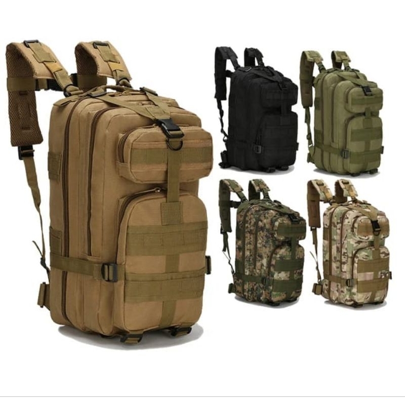 Jual 35L - TAS Ransel Tactical army tas punggung model lebanon premium ...