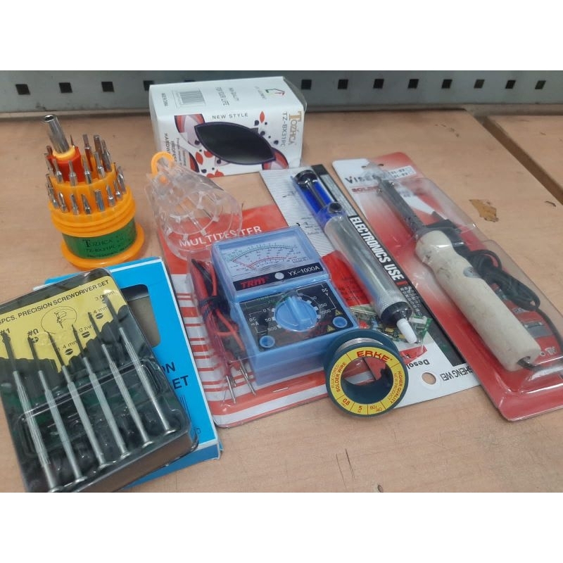 Jual alat service hp laptop notebook solder set 6 in 1 shopee indonesia