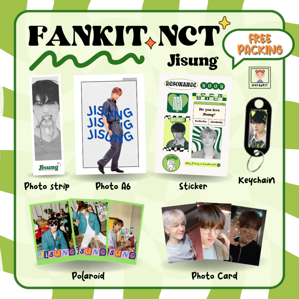 Mini Fankit NCT Dream dan NCT 127 - Merchandise Resmi