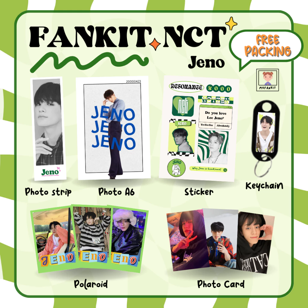 Mini Fankit NCT Dream dan NCT 127 - Merchandise Resmi