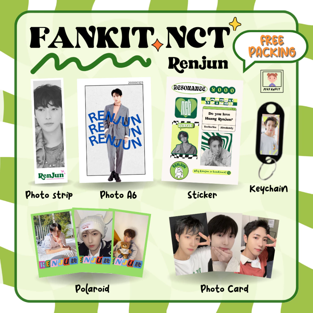 Mini Fankit NCT Dream dan NCT 127 - Merchandise Resmi