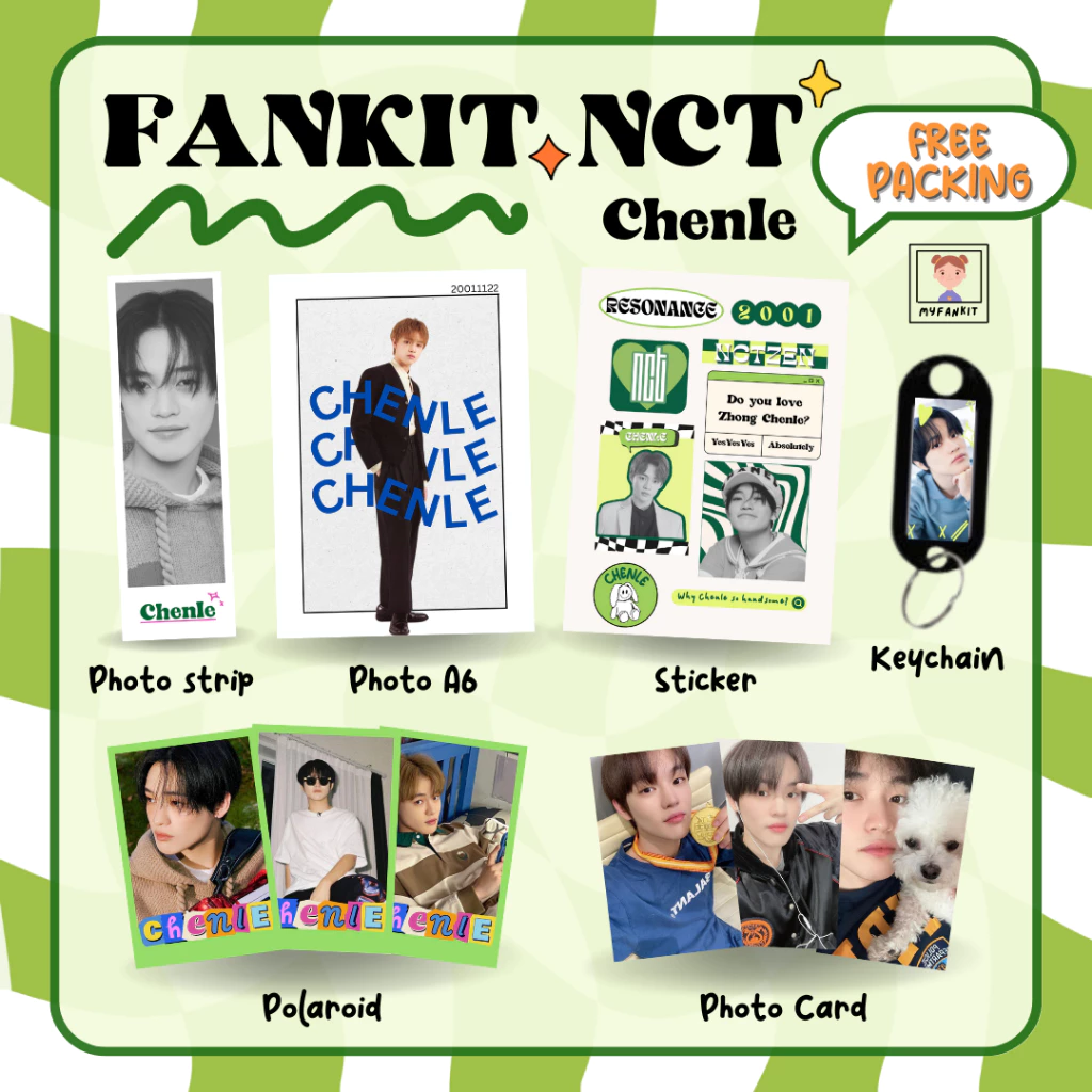 Mini Fankit NCT Dream dan NCT 127 - Merchandise Resmi