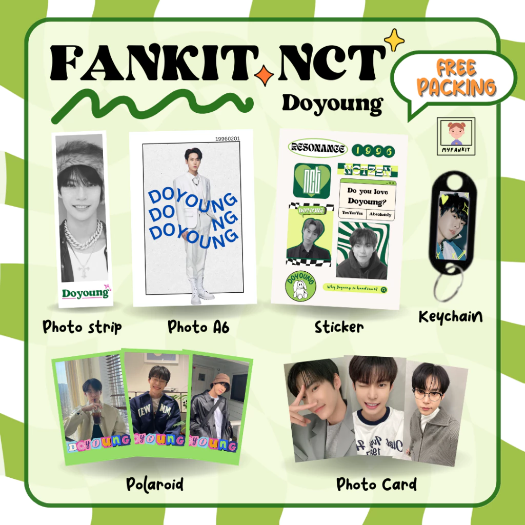 Mini Fankit NCT Dream dan NCT 127 - Merchandise Resmi