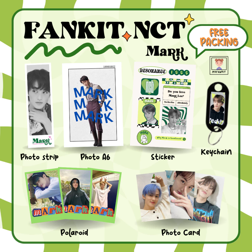 Mini Fankit NCT Dream dan NCT 127 - Merchandise Resmi