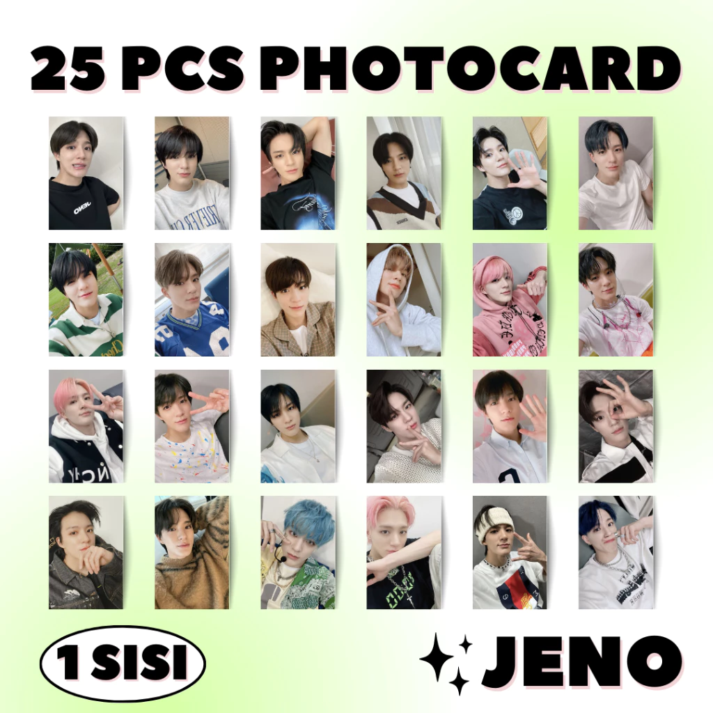 Photocard dan Lomocard NCT Dream dan NCT 127 