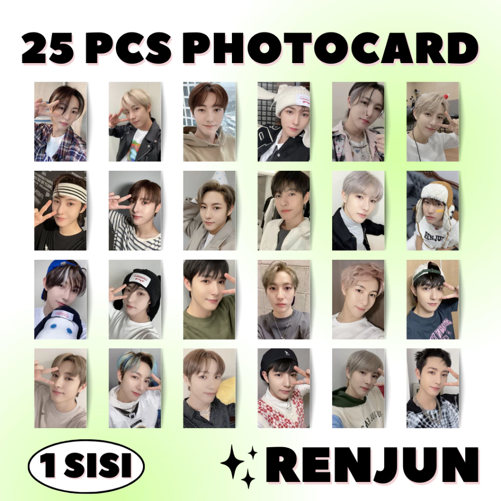 Photocard dan Lomocard NCT Dream dan NCT 127 