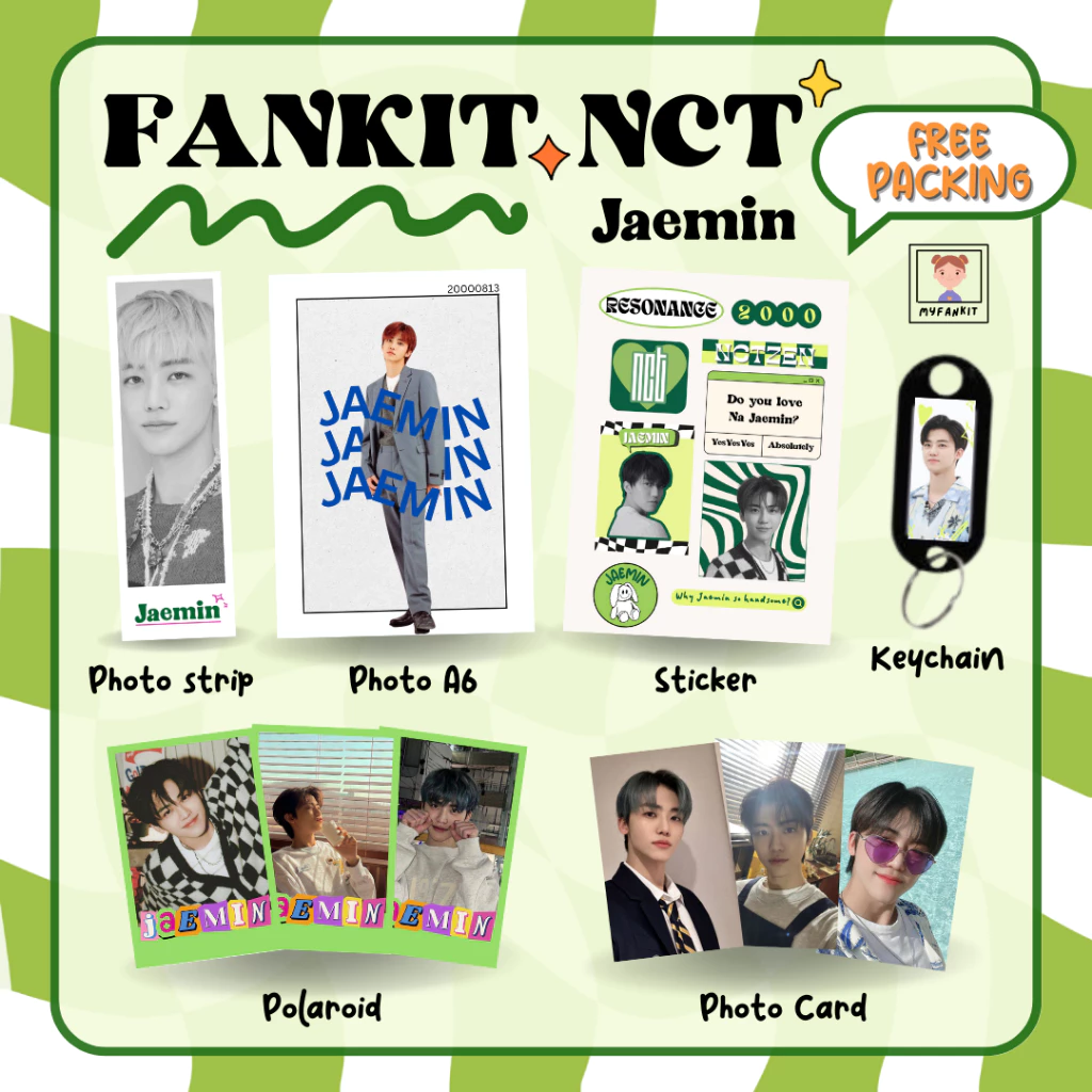 Mini Fankit NCT Dream dan NCT 127 - Merchandise Resmi