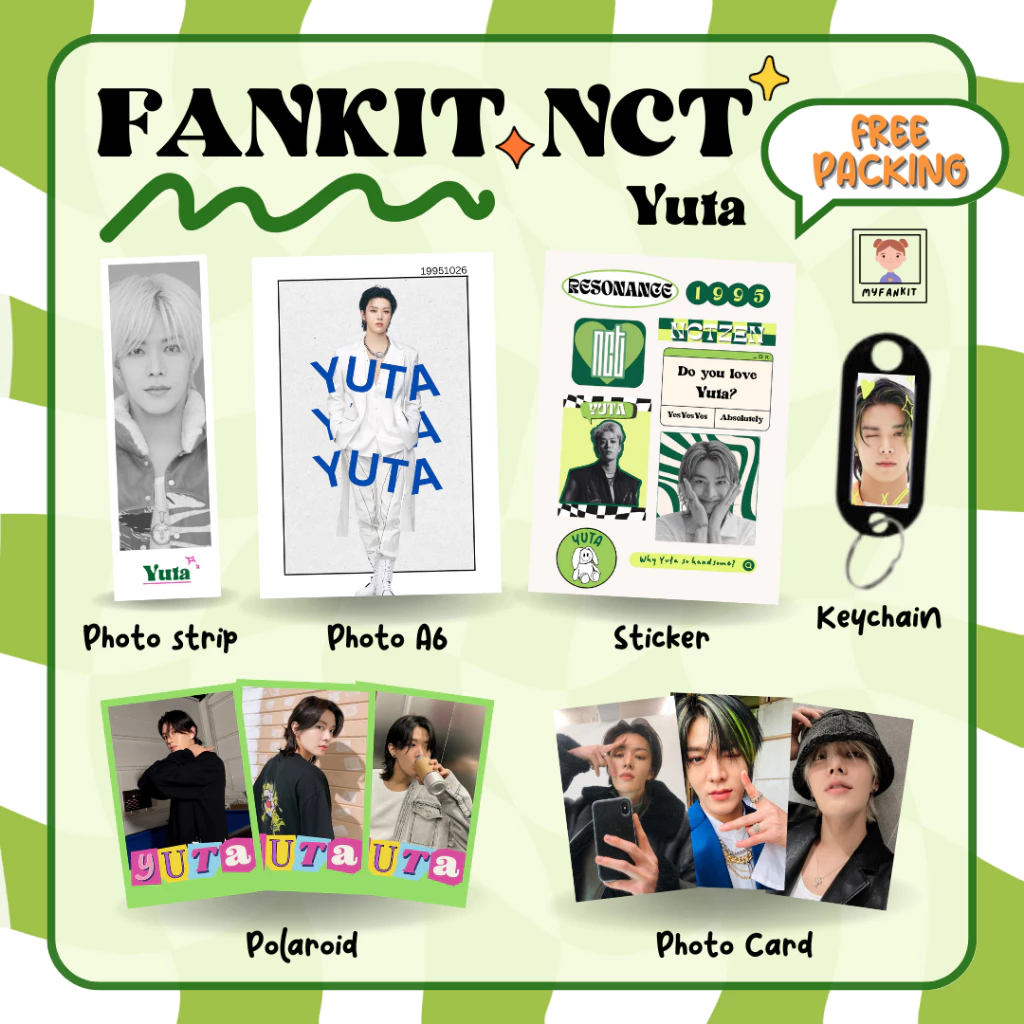 Mini Fankit NCT Dream dan NCT 127 - Merchandise Resmi
