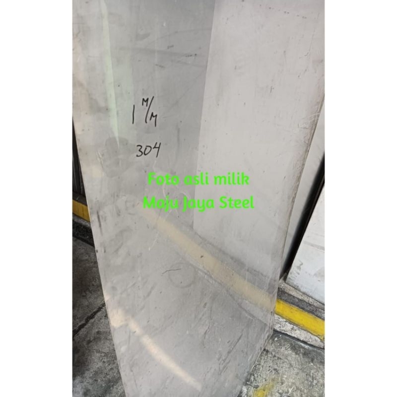 Jual Plat Stainless 1mm Sus 304 Bisa Custom Berbagai Ukuran