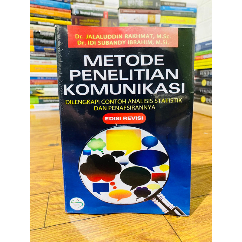 Jual T.B.S.I. BUKU METODE PENELITIAN KOMUNIKASI EDISI REVISI ...