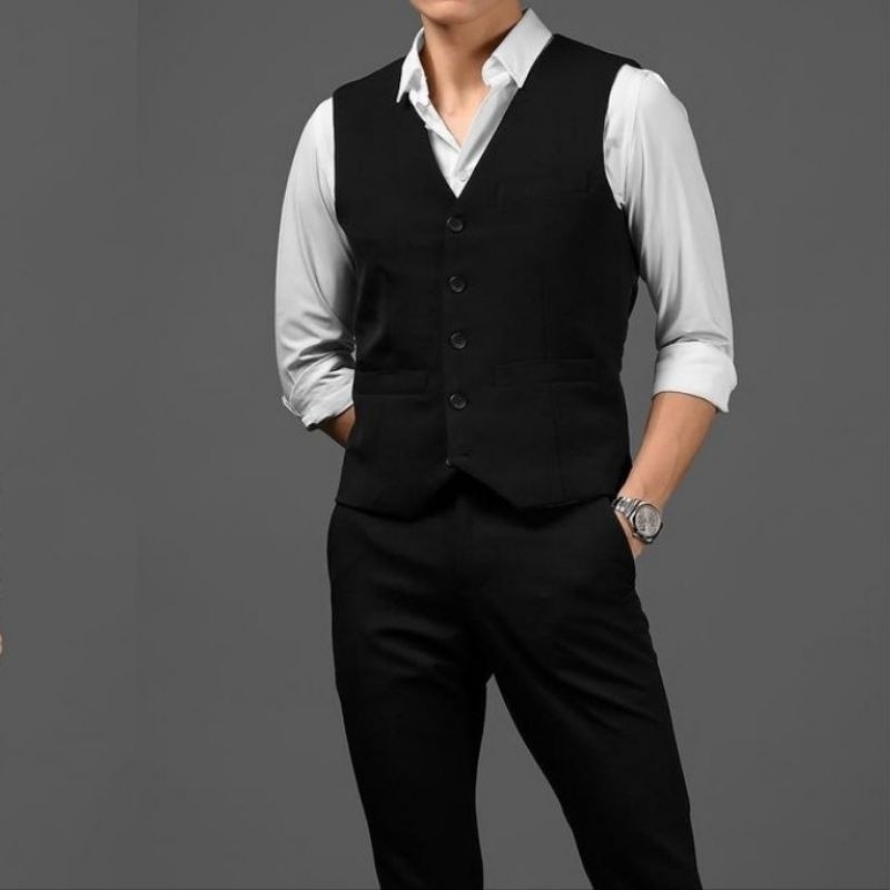 Jual DVANDRA.ID Vest Pria Rompi Pria Original Slimfit | Shopee Indonesia