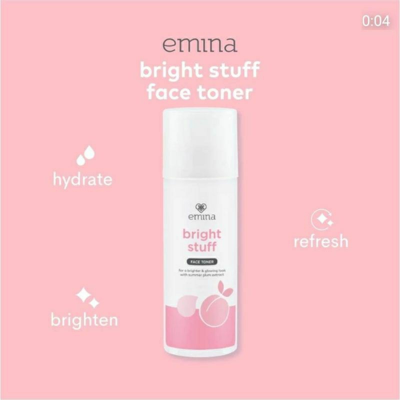 Jual Emina Bright Stuff Face Toner 50ml | Shopee Indonesia