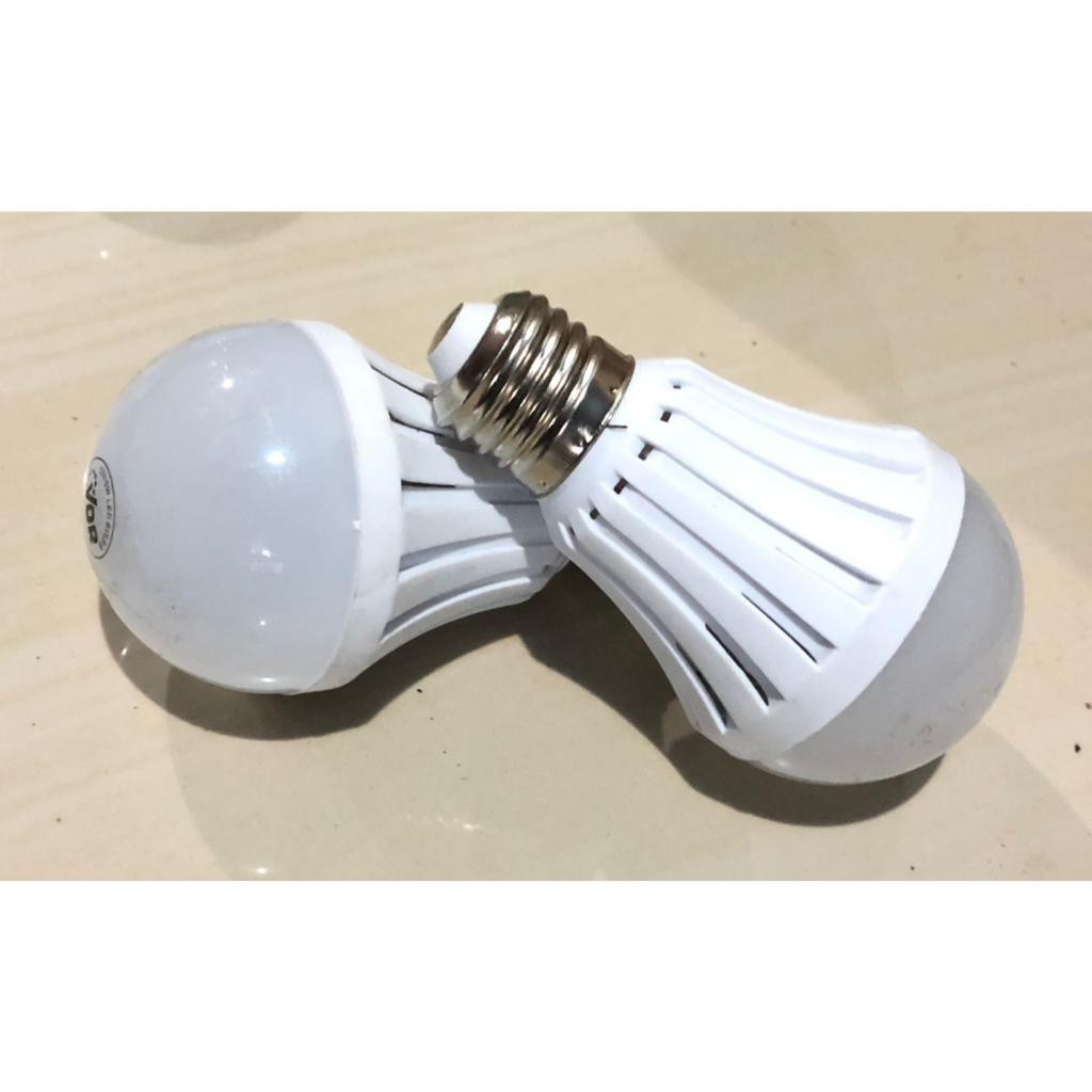 Jual TERMURAH Bohlam Lampu LED DC 12V 7W E27 Putih 7Watt Fitting Ulir ...
