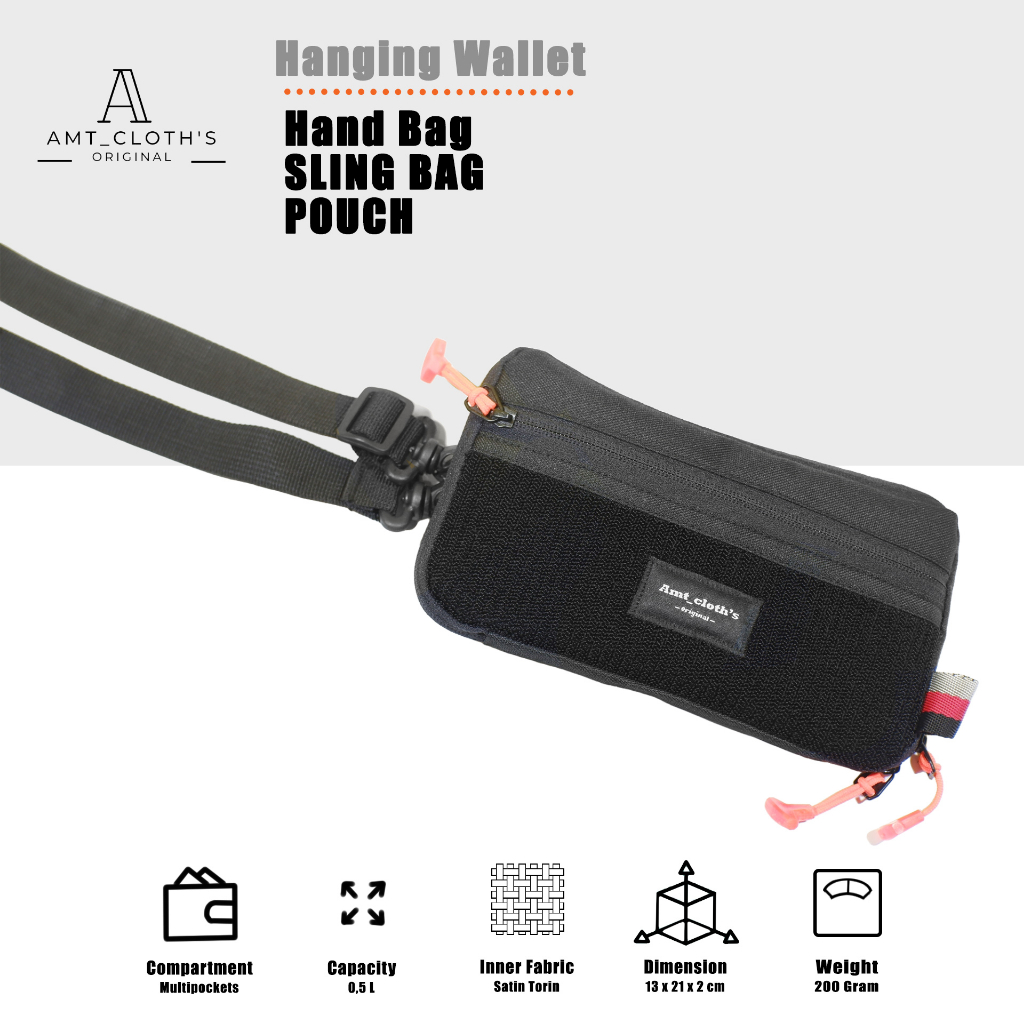 Jual Amt_Cloths's Hand Bag Clutch Bag Condura Cotton | Shopee Indonesia
